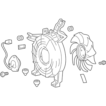 Toyota 88590-0C031 Fan Assembly