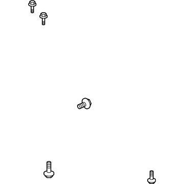 Toyota 93568-55016 Console Assembly Screw