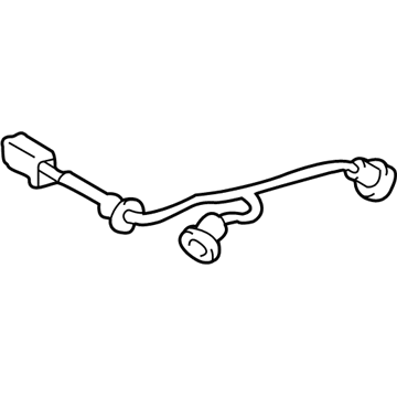 81275-08010 Toyota Socket & Wire, Rear Illustration 1 of 1