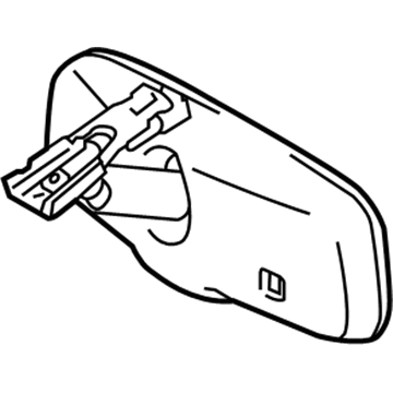 Toyota 87810-0WQ40 Mirror Inside