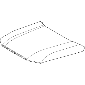 Toyota 53301-60810 Hood