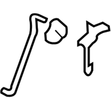 Toyota 53550-0C020 Safety Catch