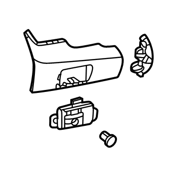 Toyota 55044-0E070-B0 Switch Panel