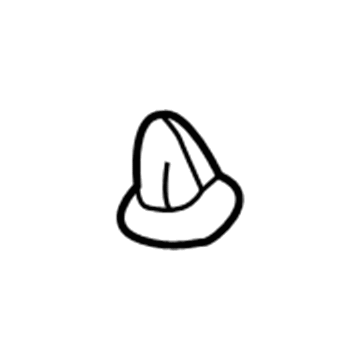 Toyota 90467-A0003 Insulator Fastener