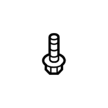 Toyota 90119-W0129 Lock Assembly Bolt