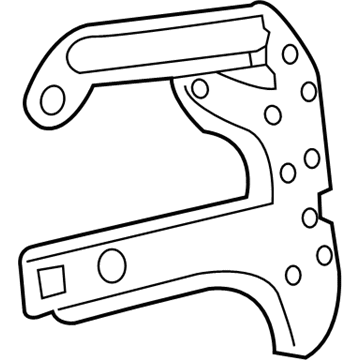 Toyota 86212-02270 Navigation System Kit Mount Bracket