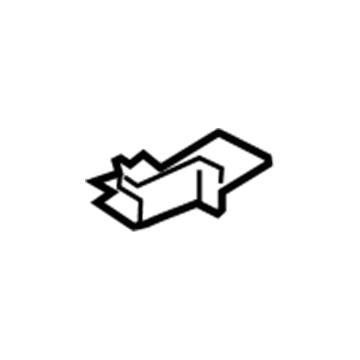 Toyota 53632-10010 Release Cable Clip