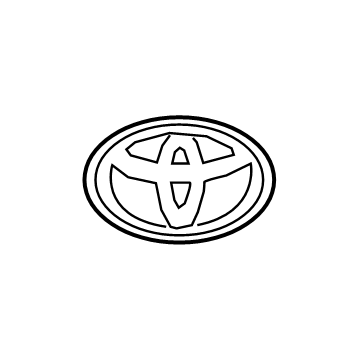 53141-WAA04 Toyota Emblem, Front Illustration 1 of 1