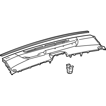 55300-47040-C0 Toyota Upper Panel Illustration 1 of 1