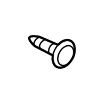 90467-05161-C0 Toyota Clip (For Rear Seat Leg Bracket Cover) Illustration 1 of 1