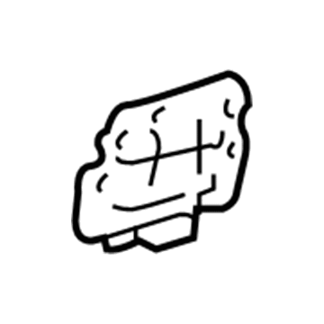 55464-47010 Toyota Insert, Passenger Side Illustration 1 of 1