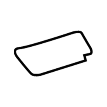 55358-47030 Toyota Cushion, Outer Driver Side Illustration 1 of 1