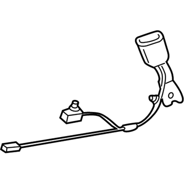 Scion 73230-21100-B0 Buckle