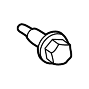 Toyota 90109-A0033 Seat Belt Assembly Lower Bolt