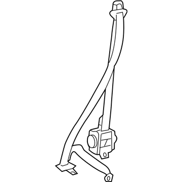 Scion 73210-21150-B0 Belt & Retractor