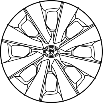 Toyota 42602-02490 Wheel Cover