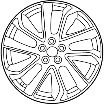 42611-02Q71 Toyota Wheel, Alloy Illustration 1 of 1