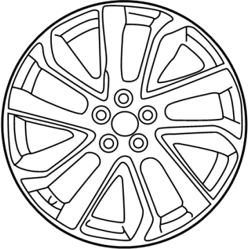 Toyota 42611-02Q61 Wheel, Alloy