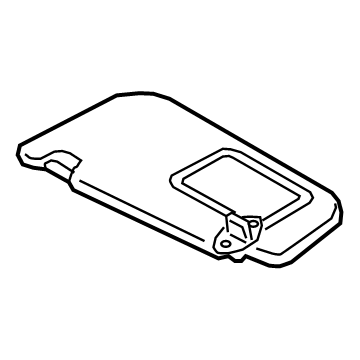 Toyota 74320-12J40-C0 Sunvisor