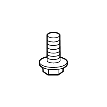 Toyota 90119-A0549 Splash Shield Bolt
