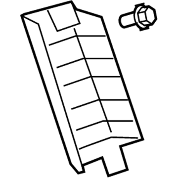 Toyota 62638-48041-E0 Upper Quarter Trim