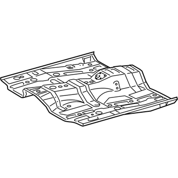 Scion 58111-20916 Front Floor Pan
