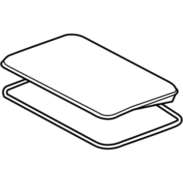 Toyota 63201-06131 Sunroof Glass