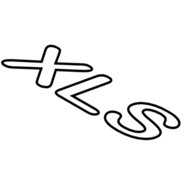 Toyota 75443-AC100 Nameplate