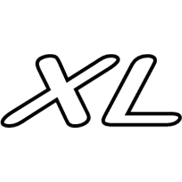 Toyota 75443-AC090 Nameplate