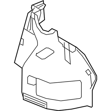 Toyota 64721-33190-C1 Trunk Side Trim