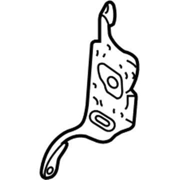 Toyota 86211-52190 AM/FM CD Mount Bracket