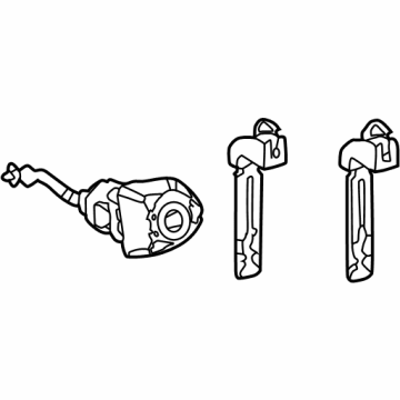 Toyota 69005-0C300 Cylinder & Keys