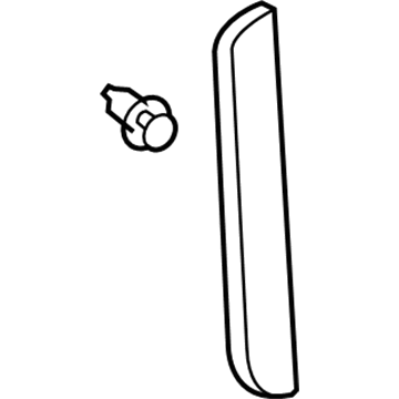 Toyota 75816-0C020 Side Molding