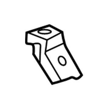 61281-20090 Toyota Bracket Illustration 1 of 1