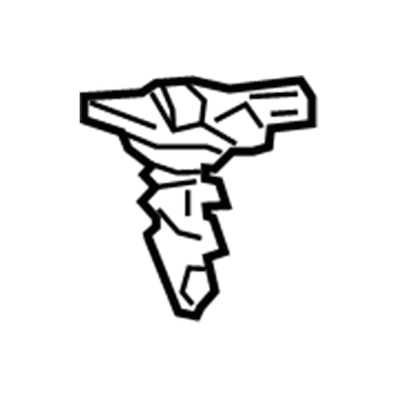 Toyota 22204-75040 Mass Air Flow Sensor