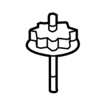 51931-06130 Toyota Hold Down Illustration 1 of 1