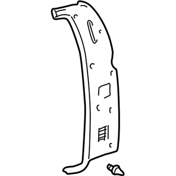 Toyota 62511-0C010-B1 Cab Corner