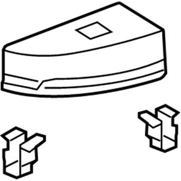 Toyota 74271-0C130 Switch Bezel