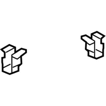 Toyota 90467-10203 Switch Bezel Clip