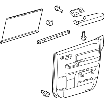 Toyota 67630-0C152-C0 Door Trim Panel