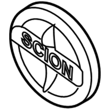 Scion 75311-12B80 Emblem
