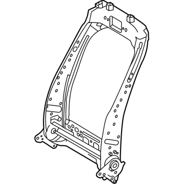 Toyota 71013-62060 Seat Back Frame