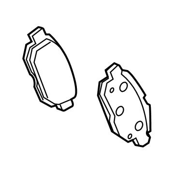 Toyota Corolla Brake Pads - 04466-02390