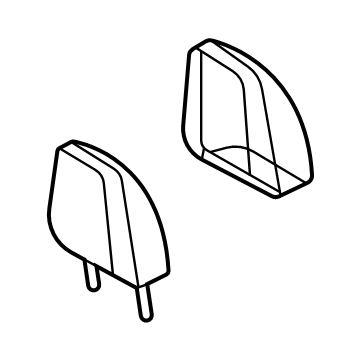 Toyota 71909-AK010-B1 Headrest Cover