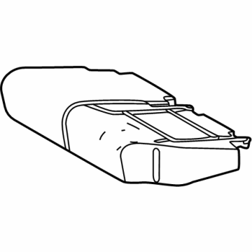 Toyota 71612-AK010 Seat Cushion Pad