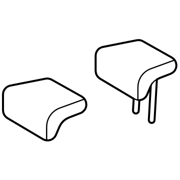 Toyota 71960-AK010-B0 Headrest, Center