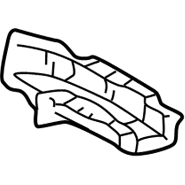 Toyota 57608-35010 Side Reinforcement