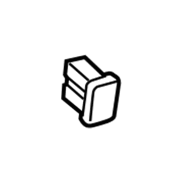 Toyota 55539-58060-C0 Cover, Spare Switch Hole 55539-58060-C0 Toyota Cover, Spare Switch Hole Illustration 1 of 1
