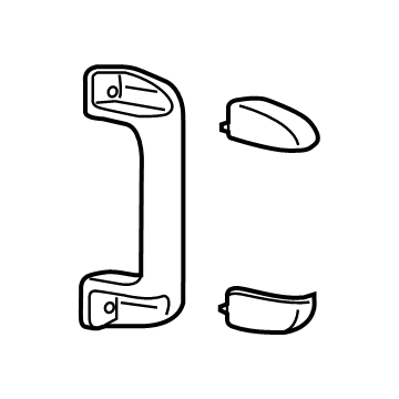 Toyota 74620-AK010-C1 Grip Handle