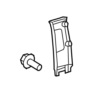 Toyota 62410-AK010-C1 Upper Center Pillar Trim